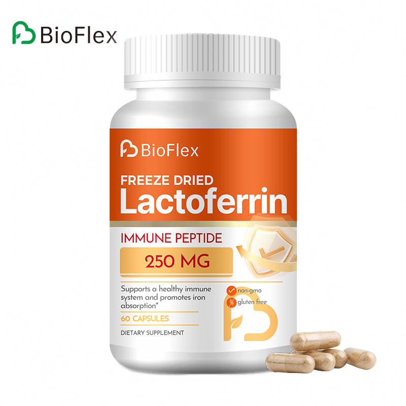 BIOFLEX 250mg Lactoferrin Capsules Dietary Supplement