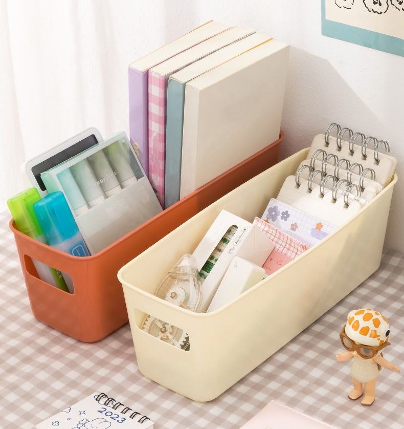Multifunctional Desk Drawer Organizer Kitchen Spice Office Stationery Storage Box Set of 4