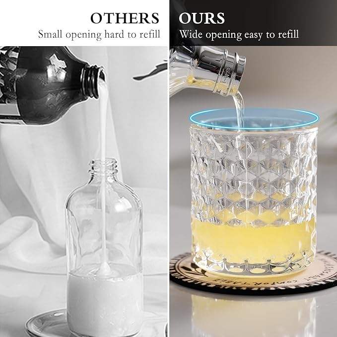 Refillable Clear Glass Pump Bottle for Kitchen and Bathroom Foam Soap