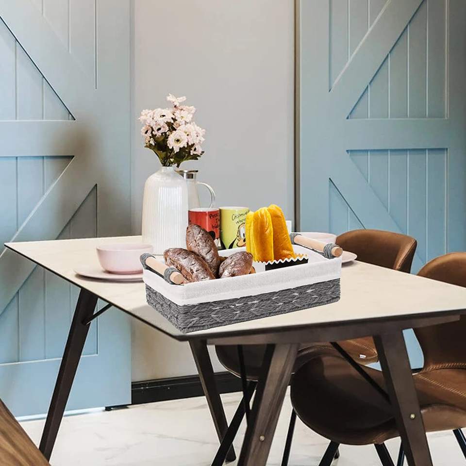 High-Quality Felt Storage Basket for Baby Nursery Diapers Holder Chalkboard Organizer Kitchen Utensils Storage Stand