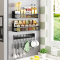 Magnetic Spice Rack Refrigerator Organizer