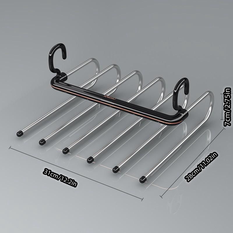 Space-Saving Multifunctional Wardrobe Hanger