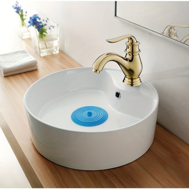 Silicone Odor-Neutralizing Sink Drain Cover for Kitchen/Bathroom/Hotel