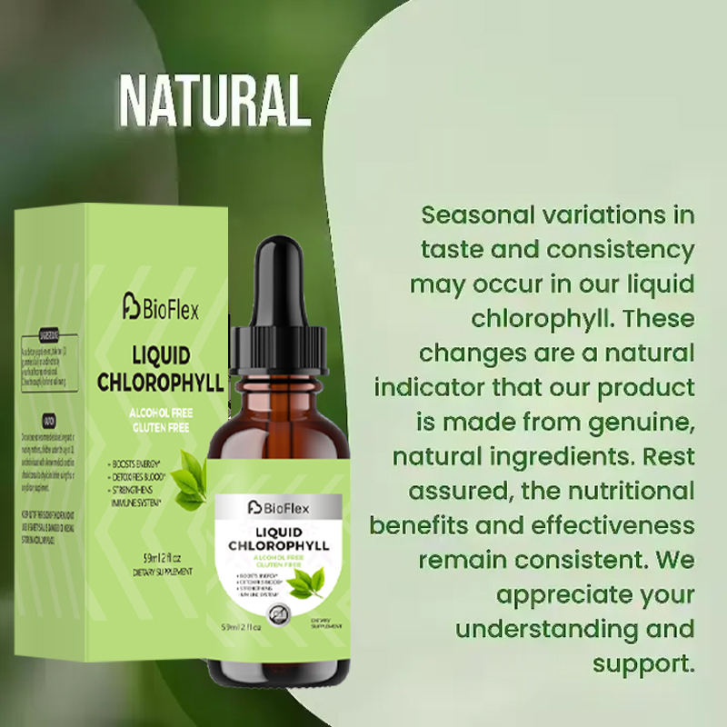 Organic Chlorophyll Detox Liquid Drops by BioFlex