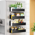 1-Layer Magnetic Refrigerator Organizer, Strong Magnetic Spice Rack for Fridge and Kitchen