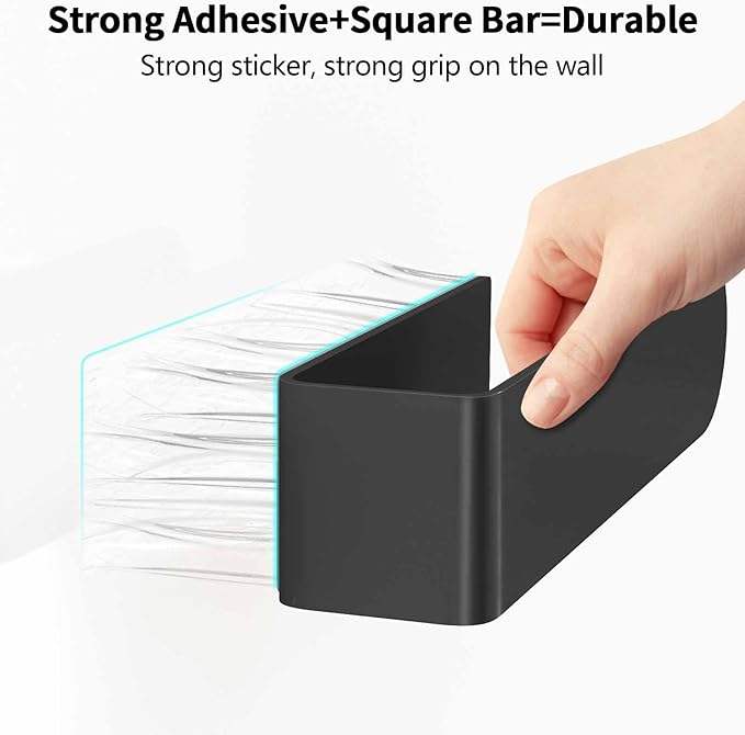 Self-Adhesive Towel Holder for Bathroom and Kitchen Cabinets