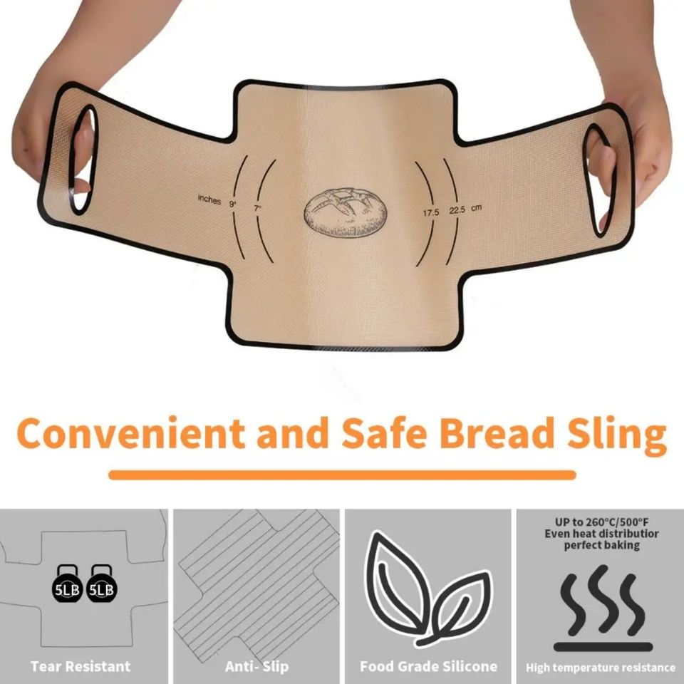 Silicone Baking Pad with Long Handle Non-Stick Baking Mat