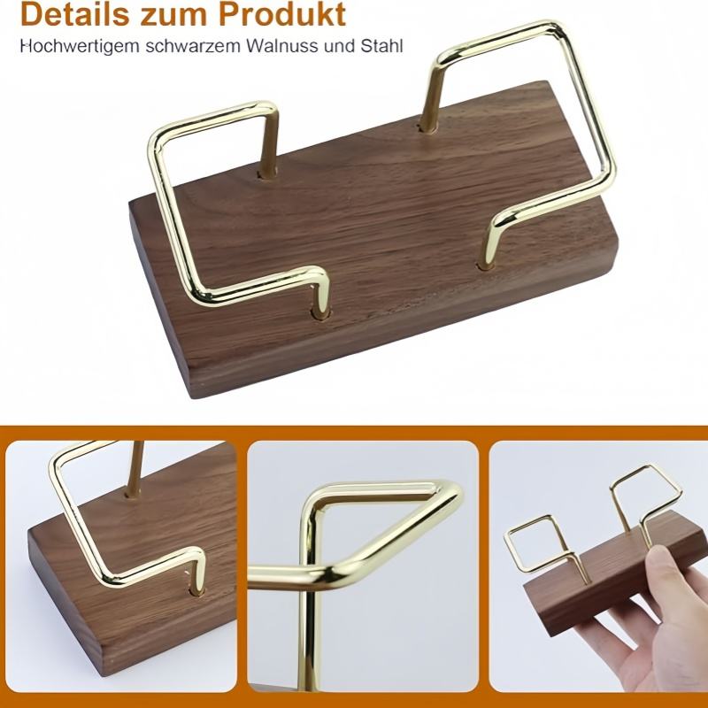 High-Quality Wooden Business Card Holder