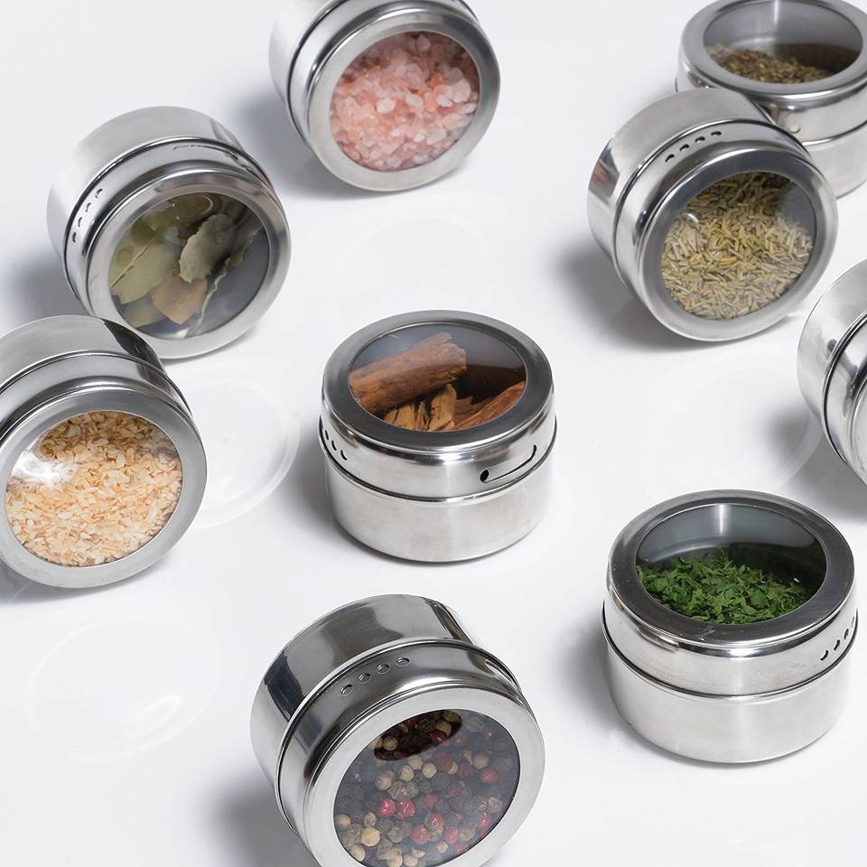 Spice Jar Rack Set