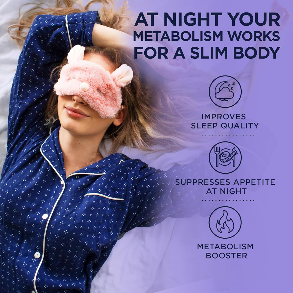 Private Label Natural Herbal Night Fat Burner Slimming Capsules Weight Loss Supplement with Ashwagandha Root