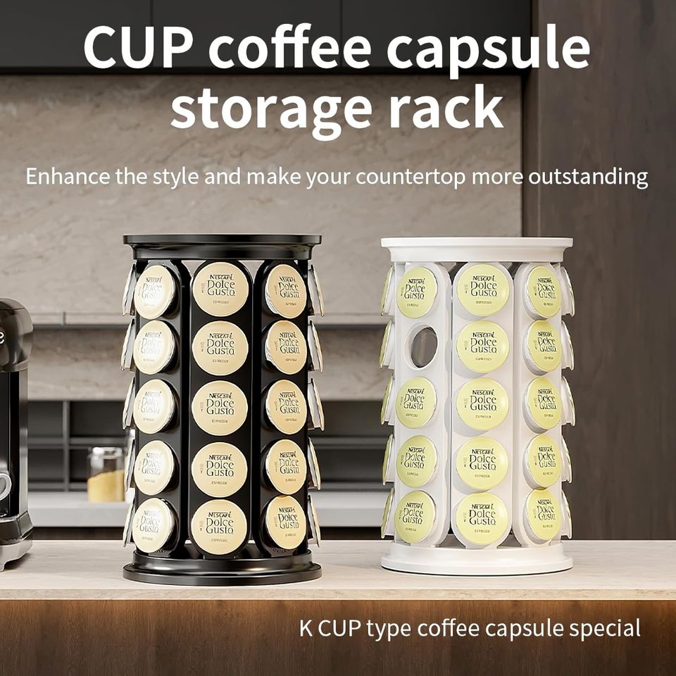 Rotating Coffee Capsule Organizer