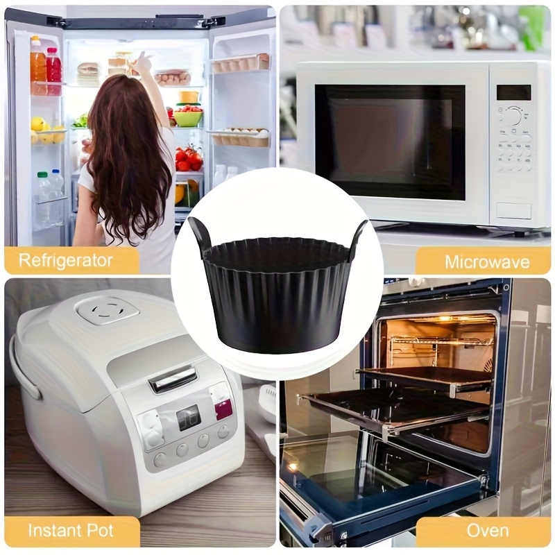 Modern Double-Thick Silicone Air Fryer Muffin-Egg Baking Forms Set