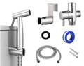 Portable Stainless Steel Handheld Toilet Bidet Spray Kit with 7/8 Water Distributor
