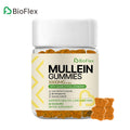 Bioflex OEM 3000mg Mullein Leaf Extract Gummies - Immune Support Respiratory-Lung Cleanse Natural Vegan Mullein Gummies for Lungs