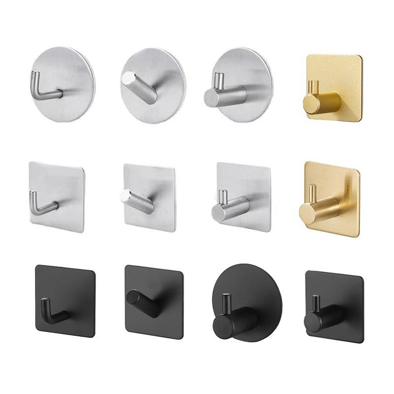 Stainless Steel 304 Wall Hooks for Bathroom Organization