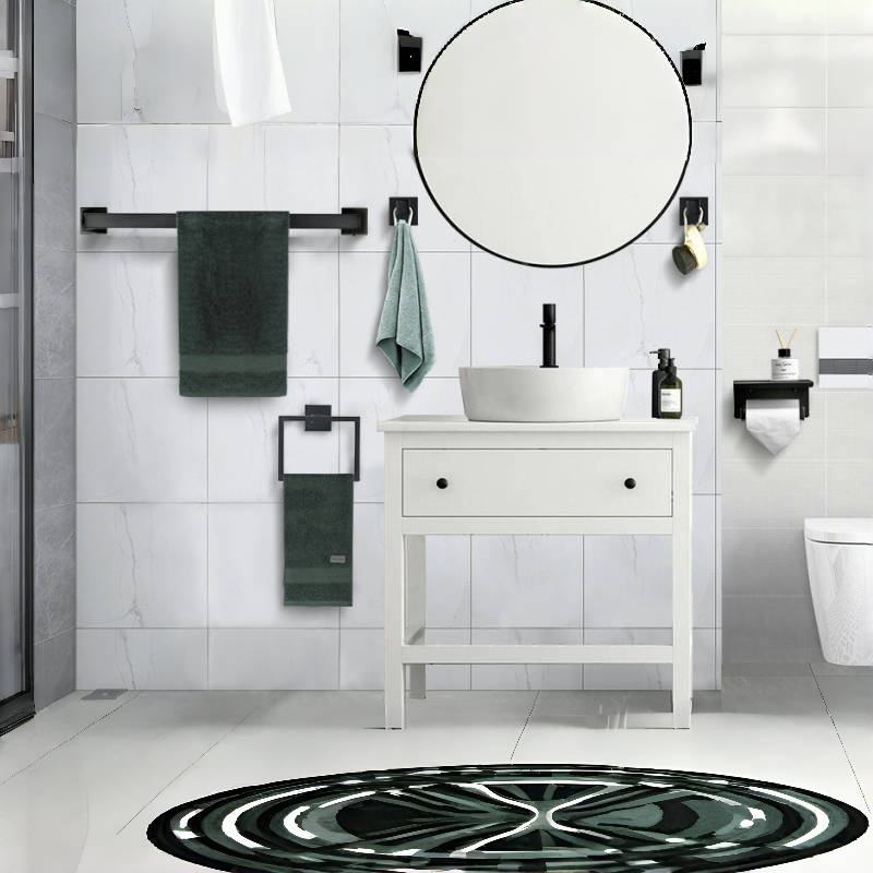 Bathroom Hardware Set Stainless Steel Bathroom Accessory Kit