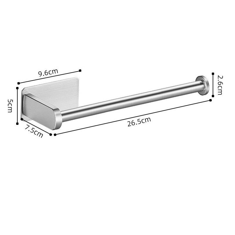 Modern Stainless Steel Toilet Paper Holder Wall Mount for Hotel Bathroom Restaurant