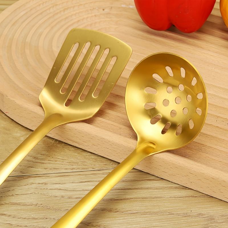 Stainless Steel 6-Piece Kitchen Utensil Set, Kitchen Spatula Set, Essential Kitchen Tools & Accessories