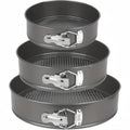 Inspiration Springform Cake Tin Set, Non-Stick Round Cake Pans with Removable Bottom