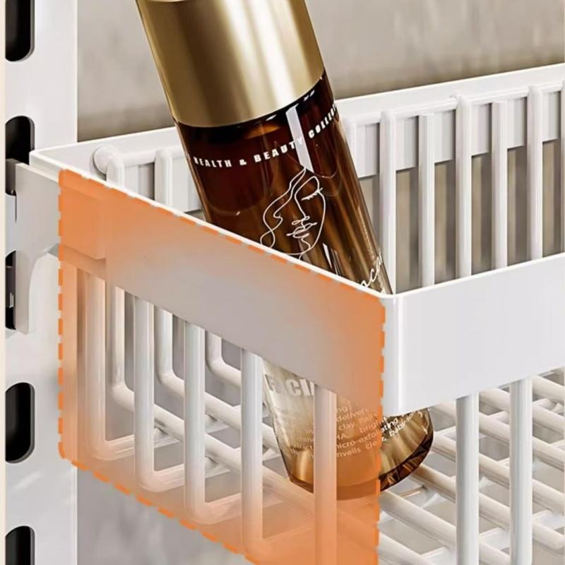 Kitchen Spice Rack Organizer Hanging Spice Storage Rack 3-tier Wall Mounted Kitchen Container Organizer