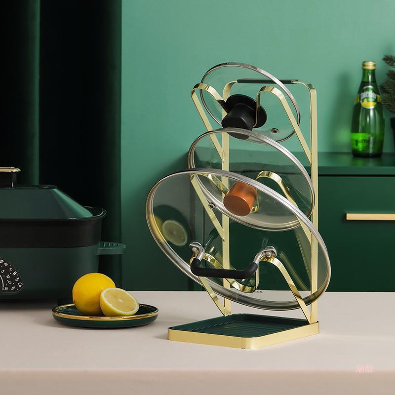 Pot Lid Organizer for Cutting Boards and Pot Lids