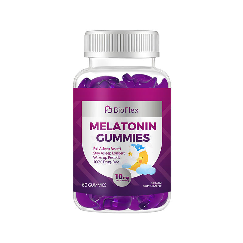 OEM Private Label Maximum Strength Natural Vegan 10mg Melatonin Gummy Sleep Supplement