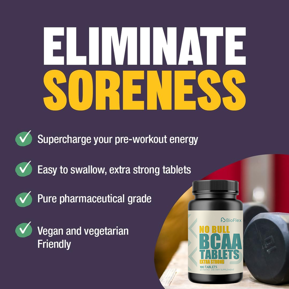 Private Label Muscle Regeneration BCAA Tablets