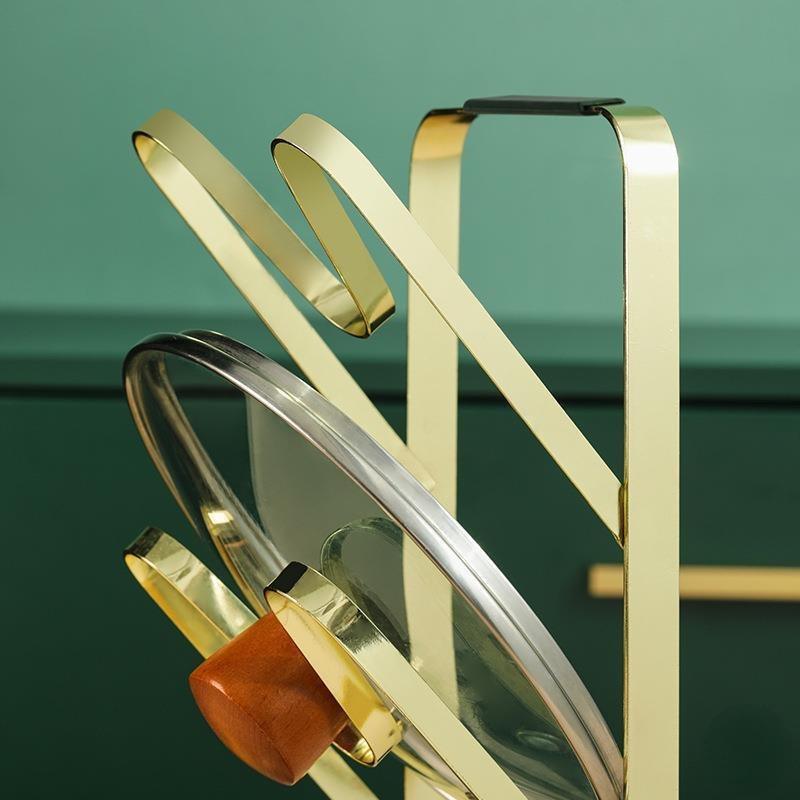 Pot Lid Organizer for Cutting Boards and Pot Lids