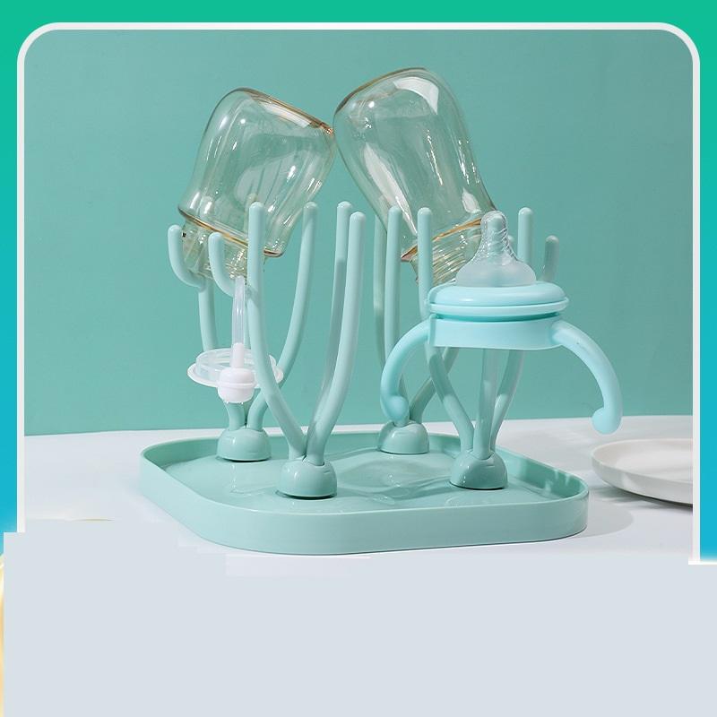 Baby Bottle Drain Rack Nipple Feeding Cup Holder Storage Laundry Stand Bottle Cleaning and Drying Machine