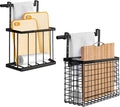 Over-the-Door Storage Rack with Towel Holder