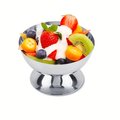 Multifunctional Stainless Steel Serving Bowls 7oz/200ml Modern Design Portable for Keeping Ice Cream and Desserts Fresh