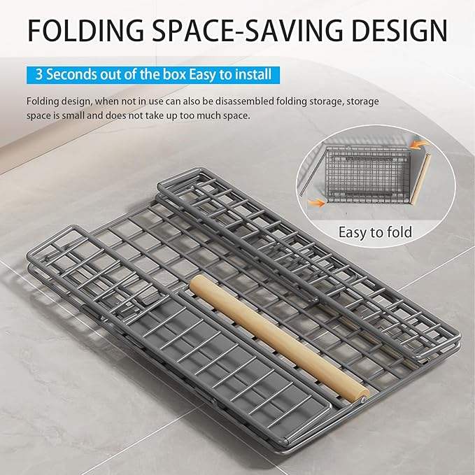 Foldable Pull-Out Storage Basket, Kitchen Bathroom Living Room Pull-Out Storage Basket, Spice Various Storage Shelves