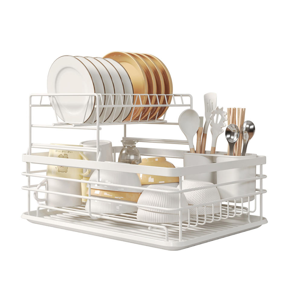 Kitchen Bowls and Plates Organizers Utensils Storage Holder Shelf Dish Rack
