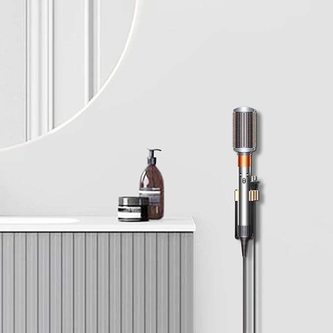 Aluminum Bathroom Electric Hair Comb Holder Shelf