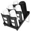 Disposable Coffee Cup Holder with 6 Compartments Organizer for Storing Work Surfaces and Breaks