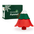 Christmas Tree Silicone Funnel Set Kitchen Gift Home Decor
