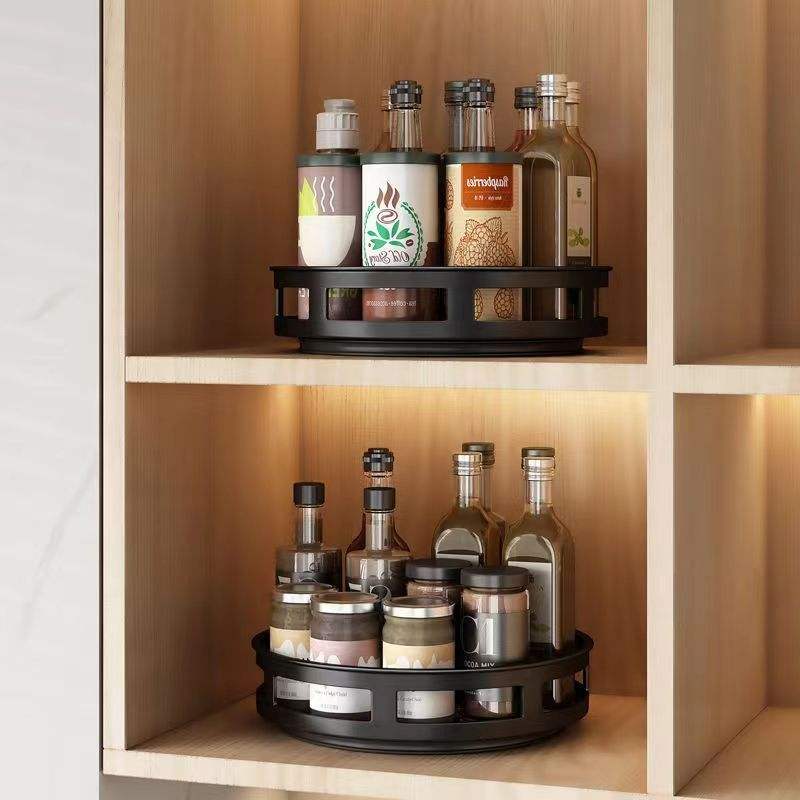 360 Rotating Kitchen Storage Organizer Spice Rack