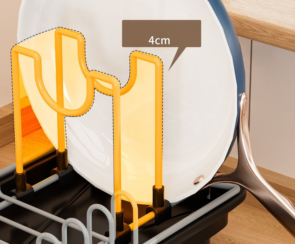 Modern Adjustable Kitchen Shelf Rack