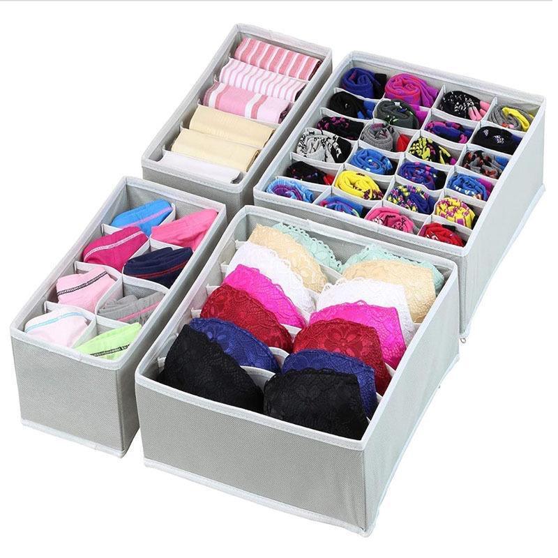 Drawer Divider Set for Household Wardrobe Organizer