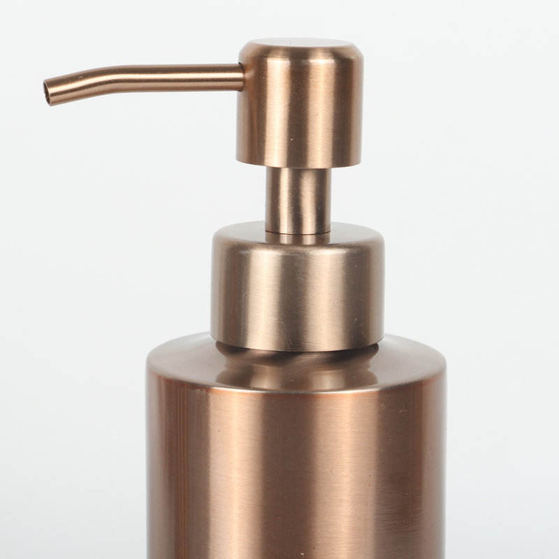 Stainless Steel Liquid Pump Bottle for Kitchen Countertops and Sinks