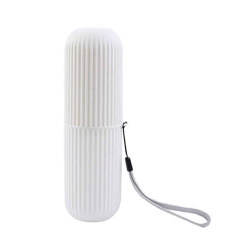 Portable Toothbrush Holder Travel Case Sustainable Plastic Dustproof Toothbrush Stand