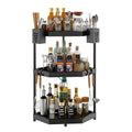 Kitchen Spice Rack Organizer Space-Saving Metal Organizer
