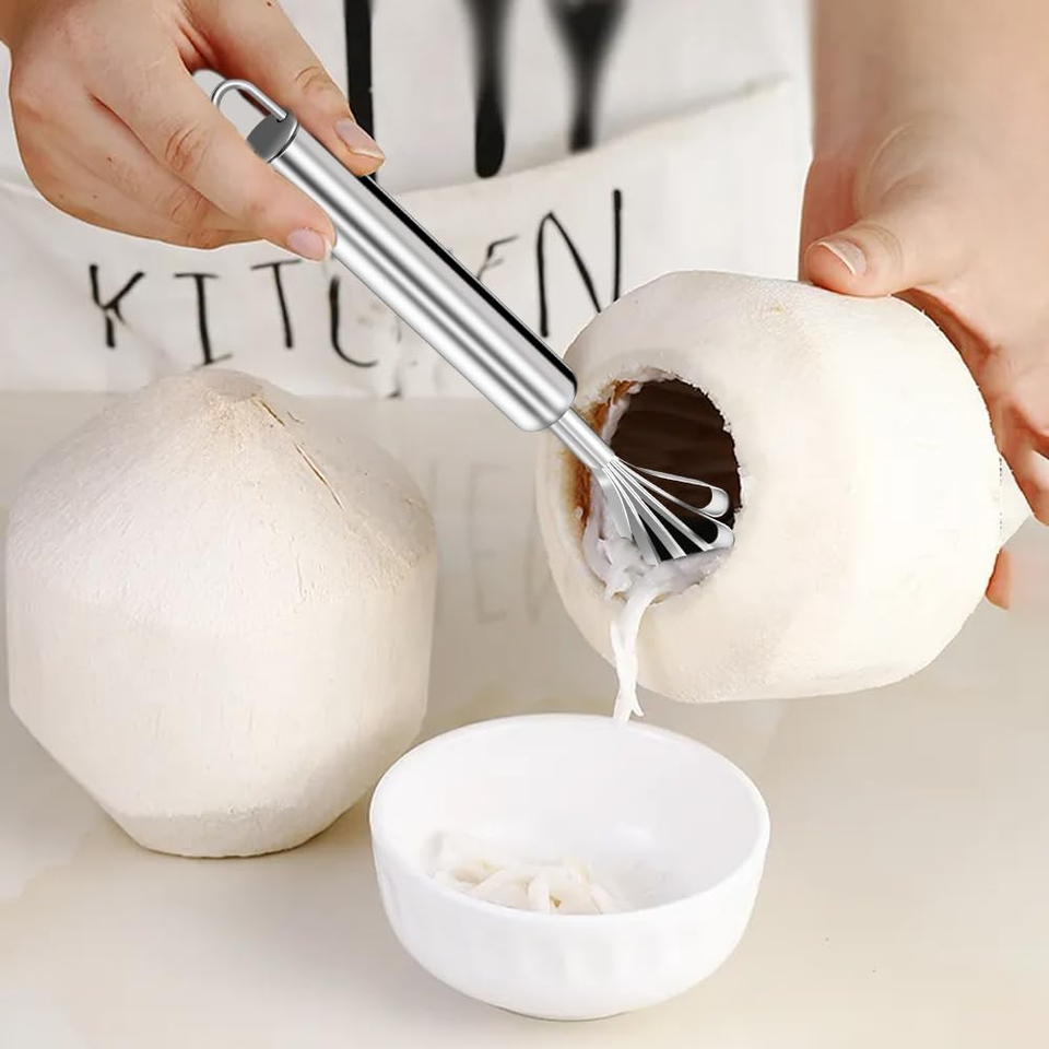 Stainless Steel Coconut Meat Removal Tool