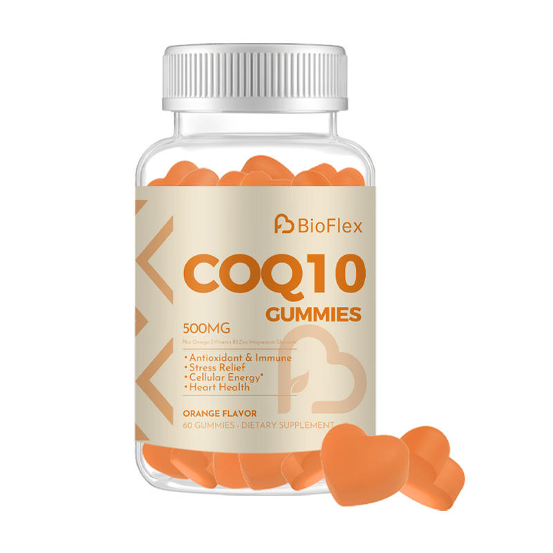OEM Private Label HALAL CoQ10 Gummies - Antioxidant & Anti-Aging Supplement