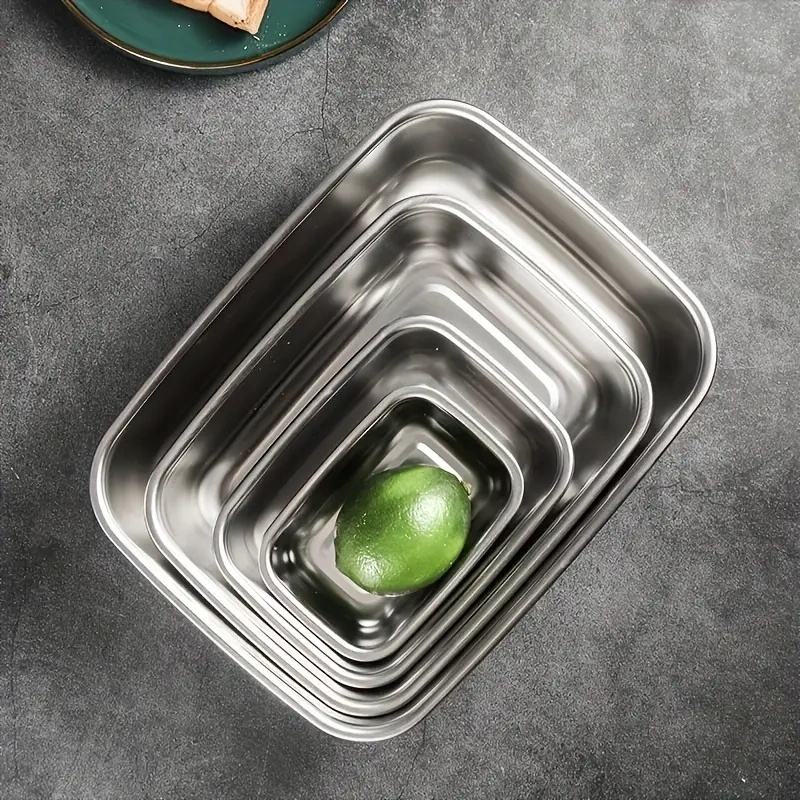 Stainless Steel Best-Selling Food Storage Box Airtight Food Container with Transparent Lid for Keeping Vegetables/Meat/Fruits Fresh