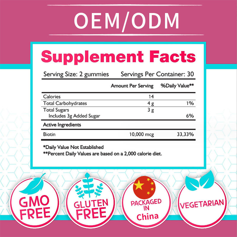 Biotin Hair Multivitamin Gummies - Beauty Supplement