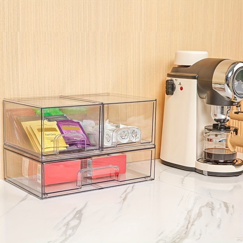 Stackable Multifunctional Cosmetic Organizer for Bedroom/Bathroom/Kitchen/Under Sink