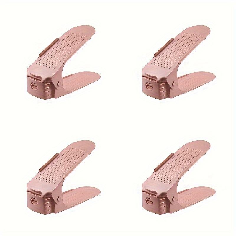 Adjustable Plastic Shoe Rack Organizer for Bedroom, Living Room, Entryway, Dorm