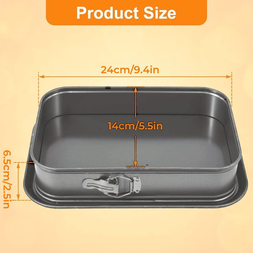 Non-Stick Cheesecake Pan with Carbon Steel Snap-off Features