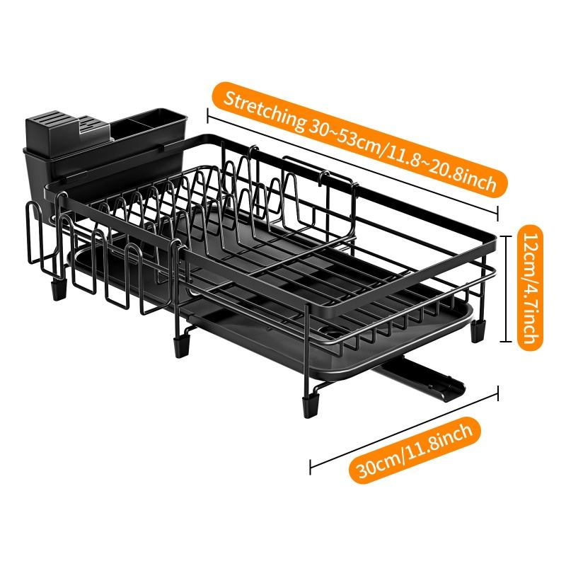 Modern Adjustable Single Bowl Kitchen Sink Rack